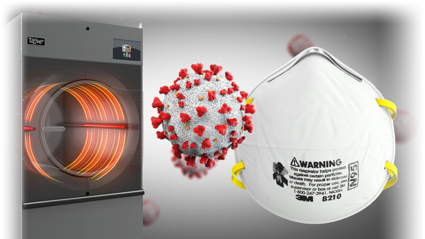 N95 Mask Decontamination by UniMac